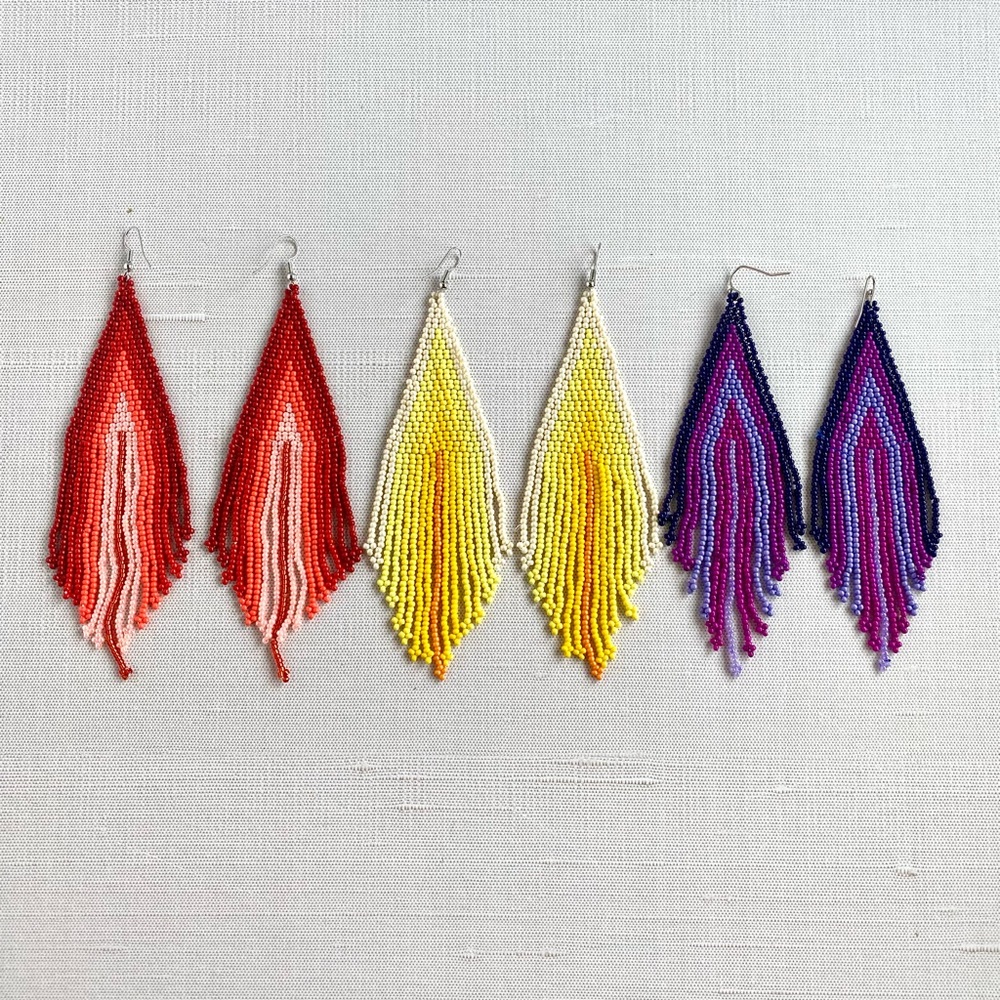 Aura Beaded Earrings